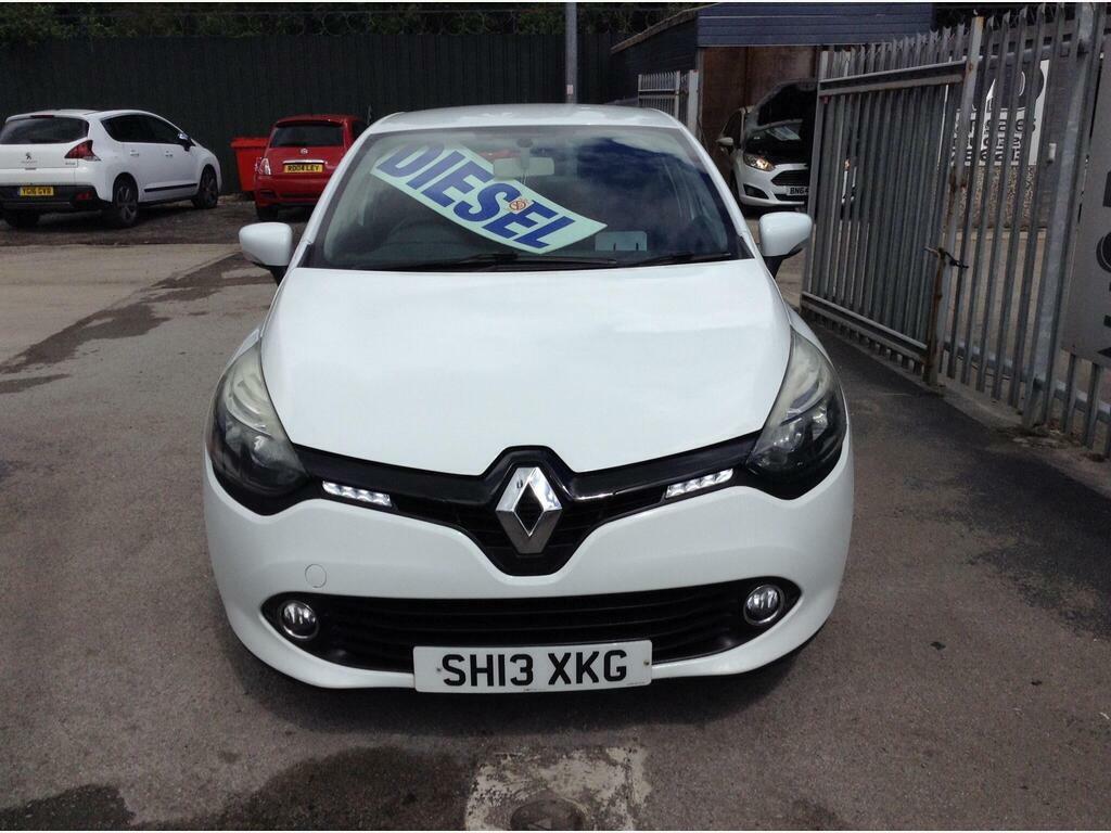 Renault Clio 1.5 Dci Expression Euro 5 S S White #2