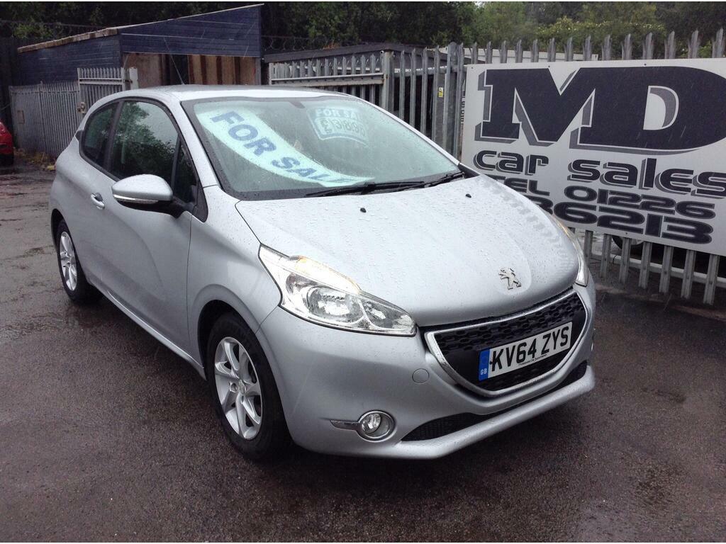 Peugeot 208 1.2 Vti Puretech Active Euro 6 Silver