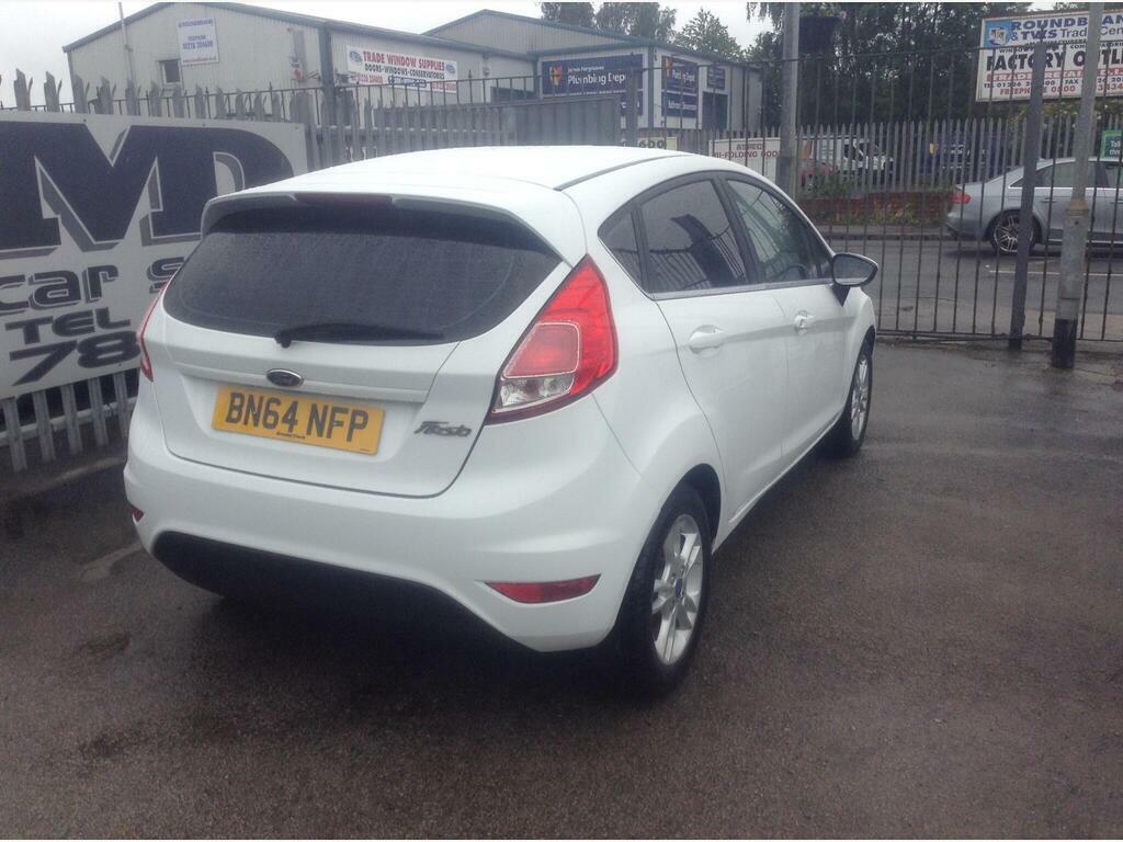 Ford Fiesta 1.25 Zetec Euro 5 BN64NFP White #6