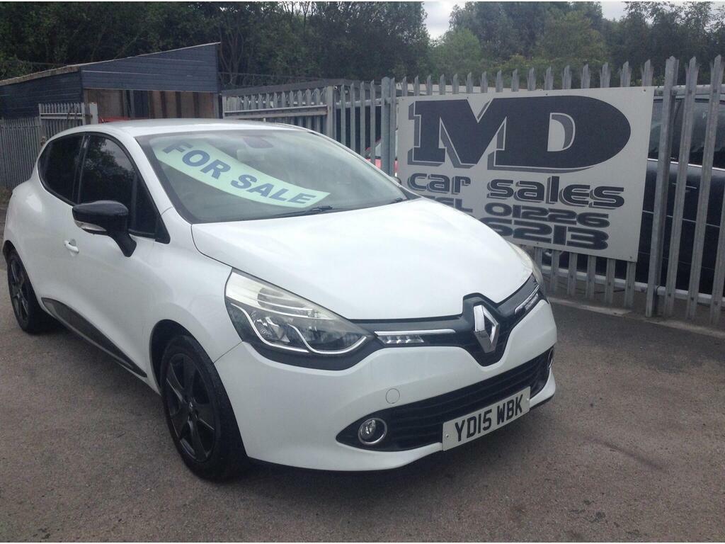 Renault Clio 1.2 16V Dynamique Medianav Euro 5 White