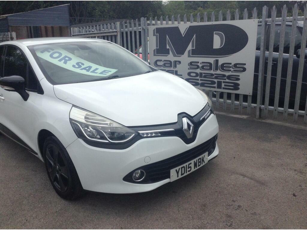 Renault Clio Hatchback 1.2 Dynamique Medianav 1.2 16V 75 Apply White #14
