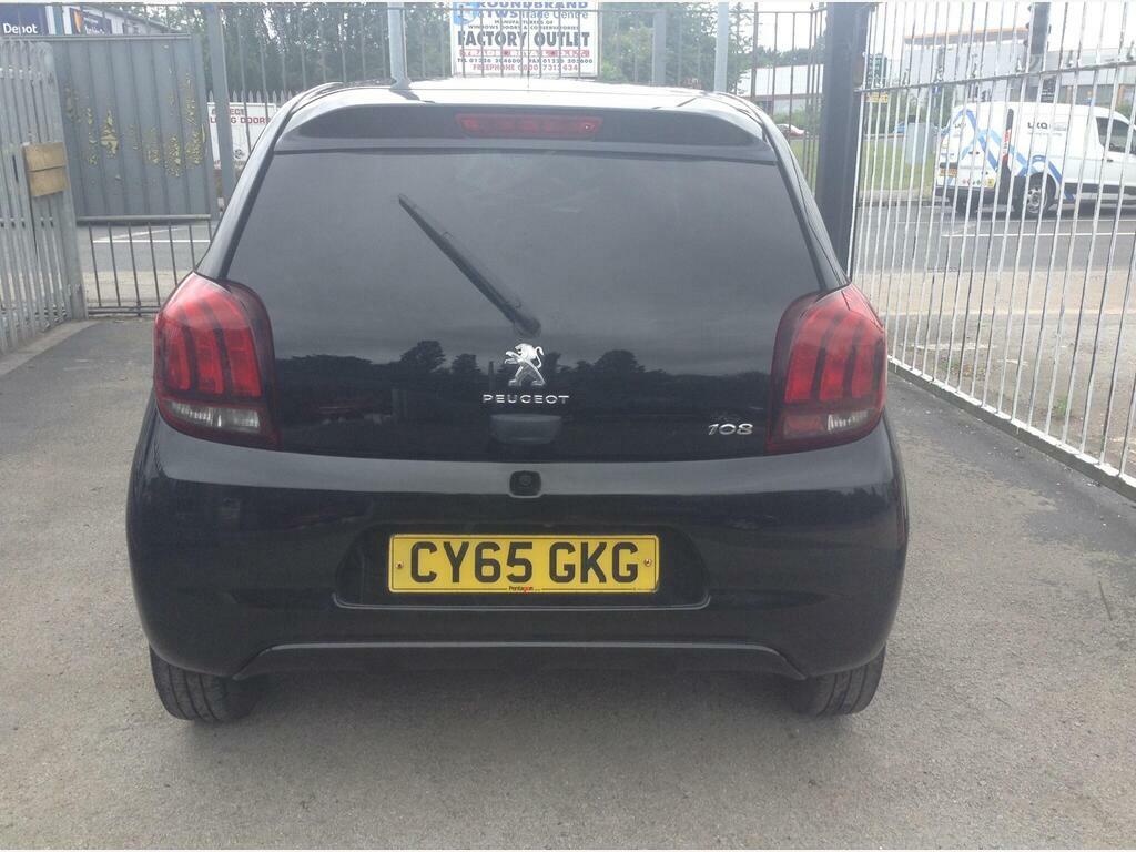 Peugeot 108 1.2 Puretech Allure Euro 6 Black #5