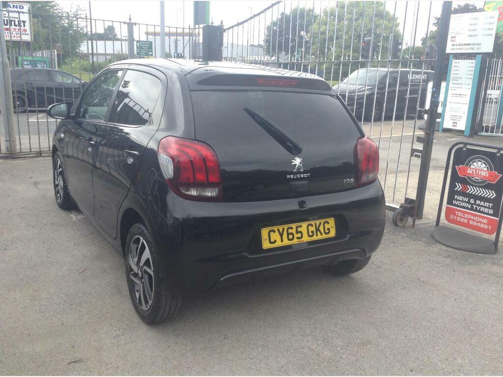 Peugeot 108 1.2 Puretech Allure Euro 6 Black #4