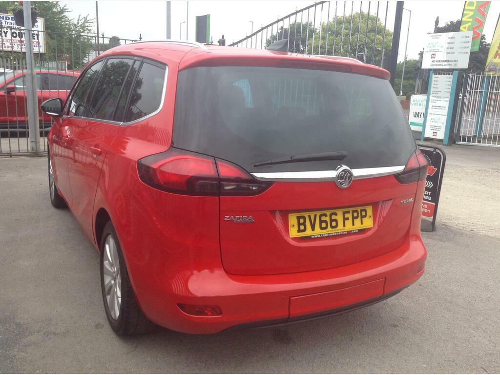 Vauxhall Zafira Tourer 1.4I Turbo Tech Line Euro 6 Red #4