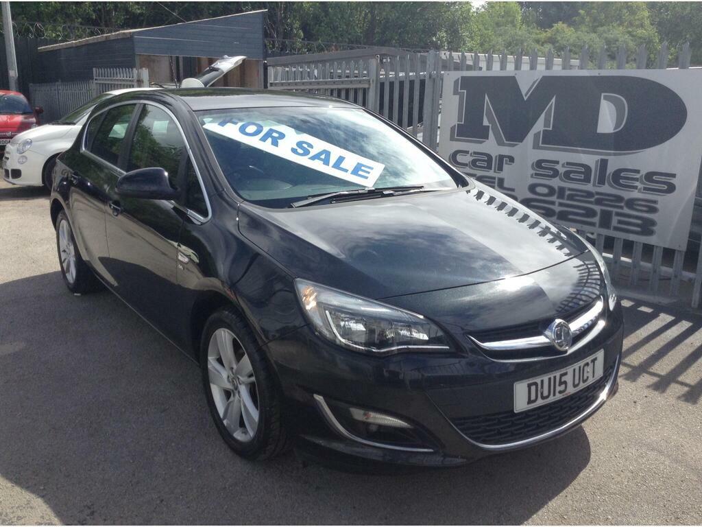 Vauxhall Astra 1.4I Sri Euro 6 Black
