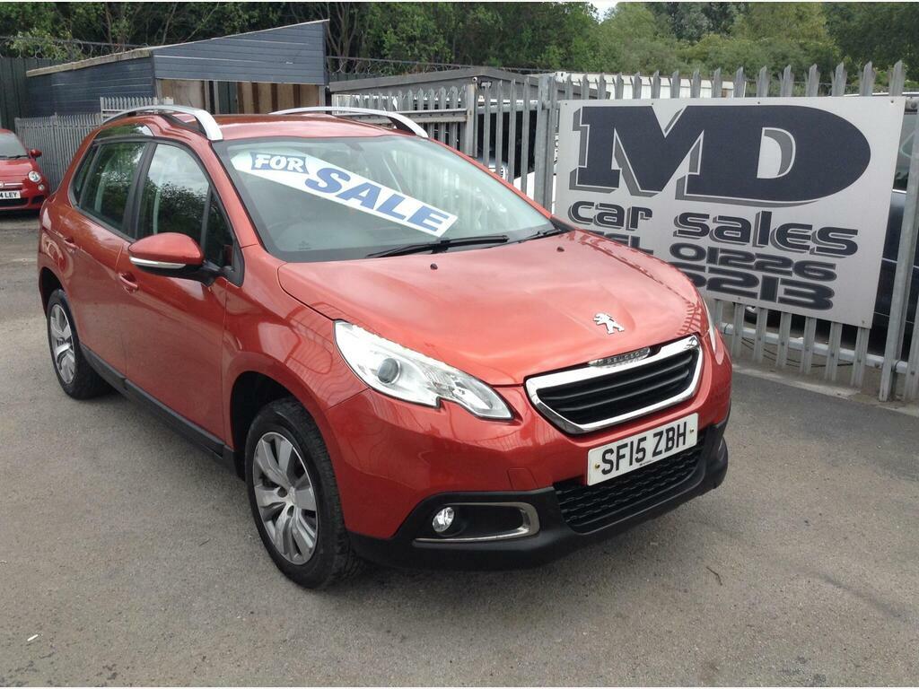 Peugeot 2008 1.2 Puretech Active Euro 6 Red
