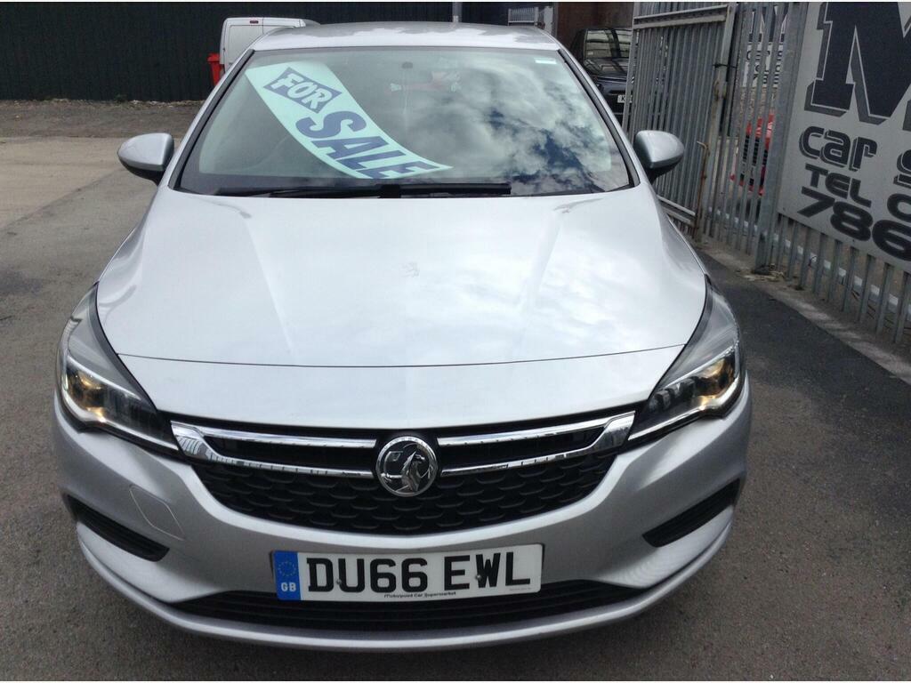 Vauxhall Astra 1.0I Turbo Ecoflex Tech Line Euro 6 S S Silver #2