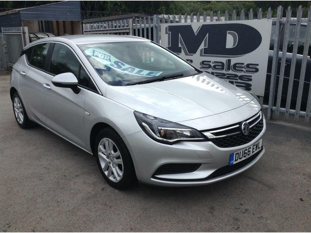 Vauxhall Astra 1.0I Turbo Ecoflex Tech Line Euro 6 S S Silver