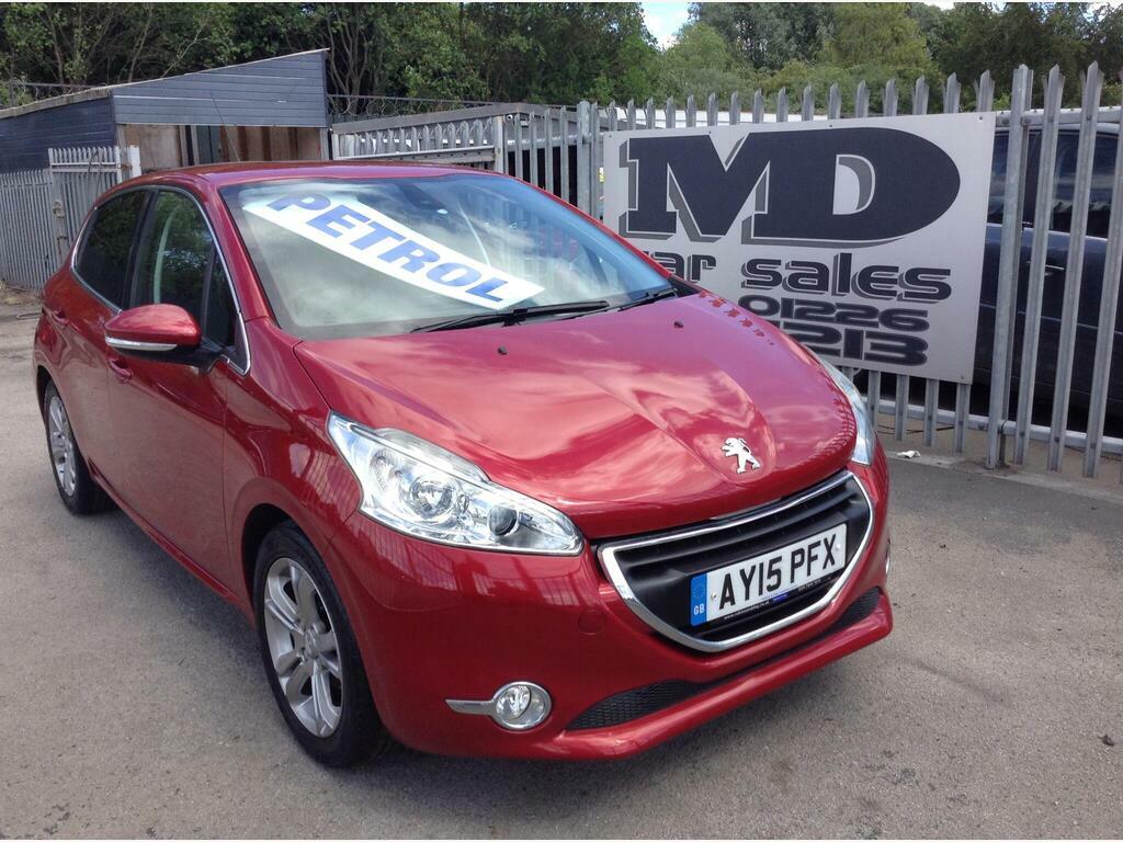 Peugeot 208 1.2 Vti Puretech Allure Euro 6 Red