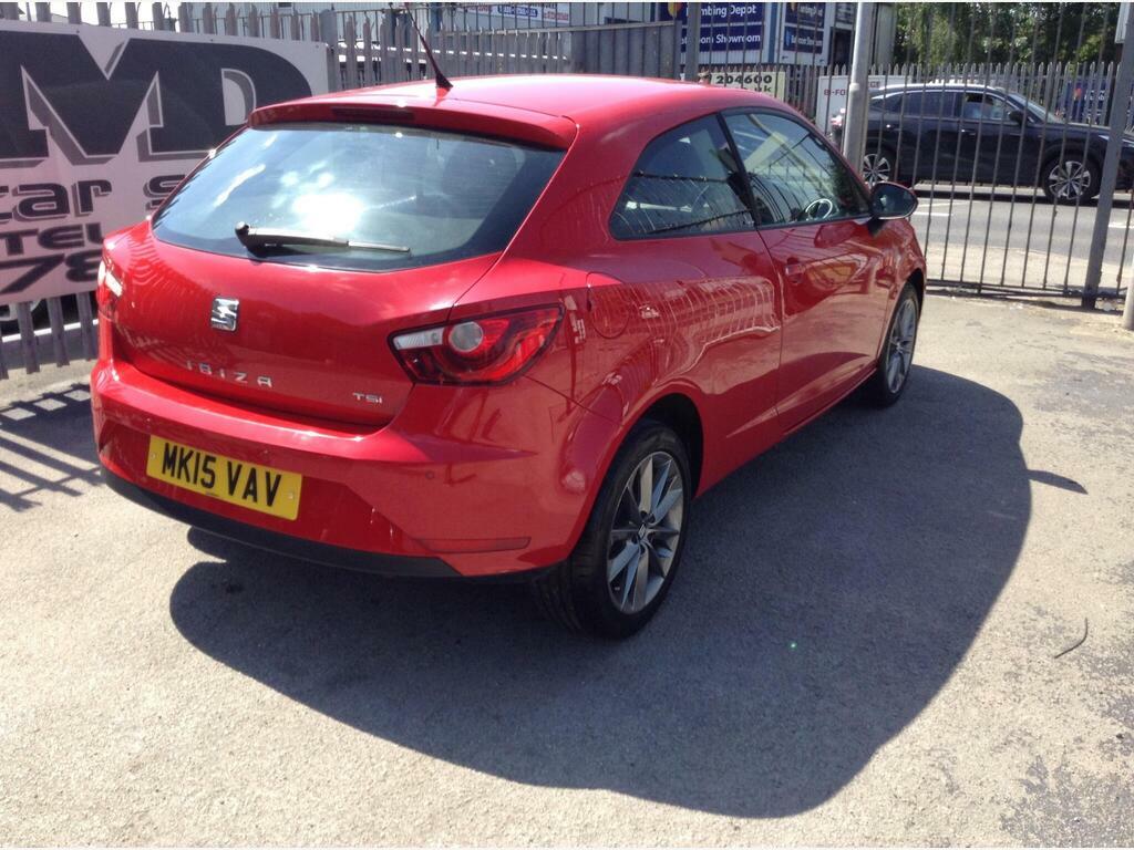 Seat Ibiza 1.2 Tsi I Tech Sport Coupe Euro 5 Red #6