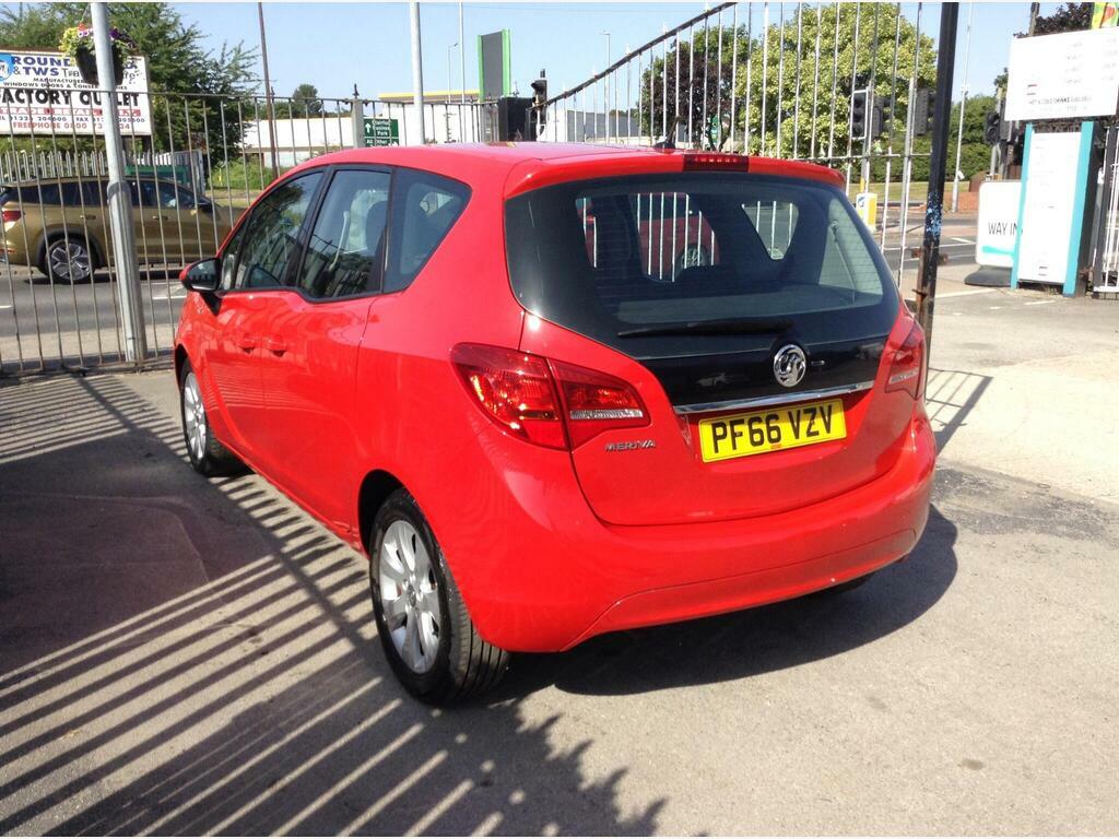 Vauxhall Meriva 1.4I Life Euro 6 Red #4