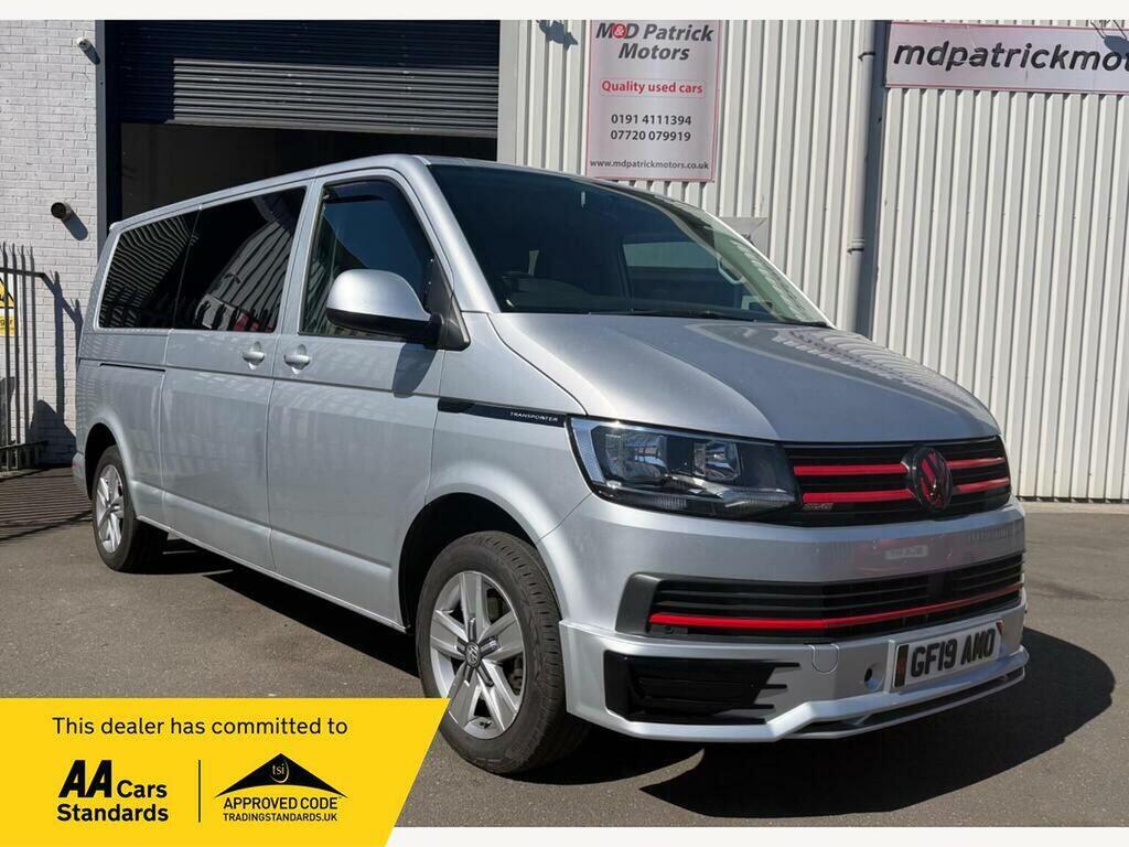 Volkswagen Transporter Shuttle Minibus 2.0 Tdi Se Fwd Lwb Euro 6 Ss 2019 Silver