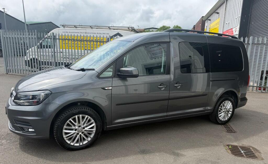 Volkswagen Caddy Maxi Life 2L Null Blue #12