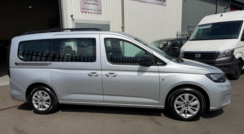 Volkswagen Caddy Maxi Life 2.0 Tdi Life Dsg Euro 6 Ss Silver #5