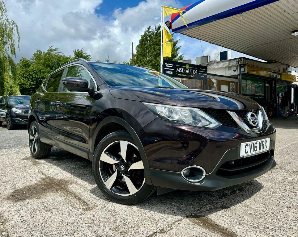 Nissan Qashqai 1.5 Dci N-connecta 2Wd Euro 6 Ss 2016 Black