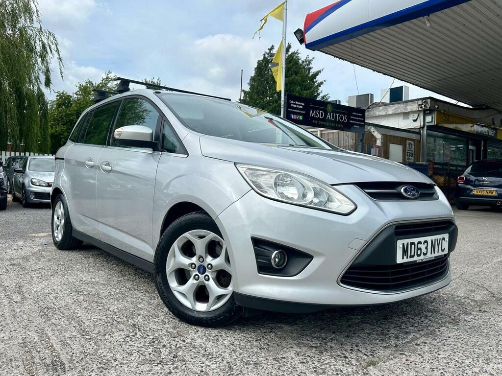 Ford Grand C-Max 1.6 Tdci Zetec Euro 5 2014 Silver