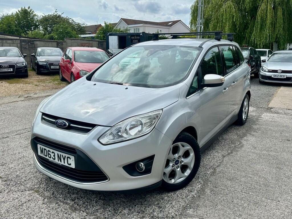 Ford Grand C-Max 1.6 Tdci Zetec Euro 5 2014 MD63NYC Silver #6