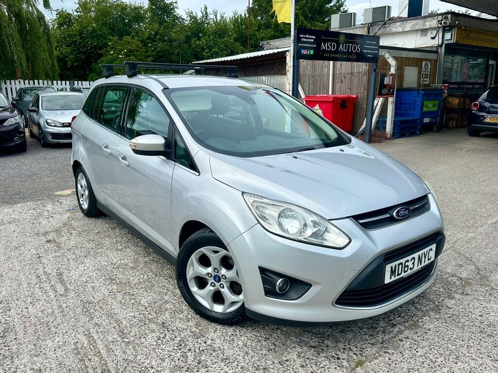 Ford Grand C-Max 1.6 Tdci Zetec Euro 5 2014 MD63NYC Silver #2