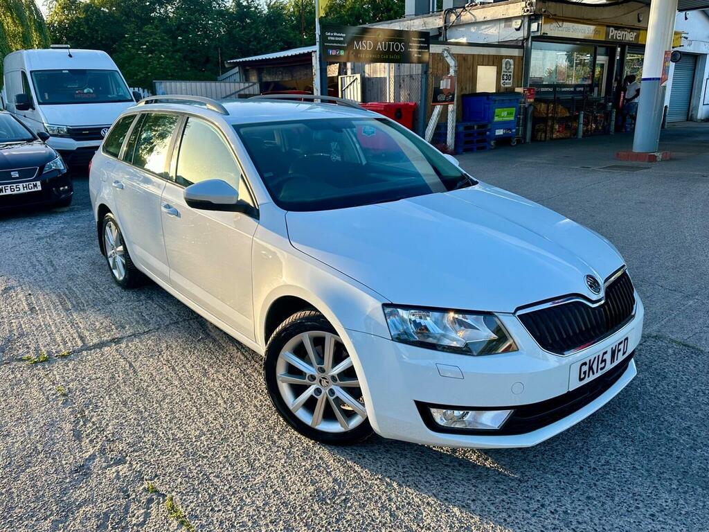 Skoda Octavia 2.0 Tdi Elegance Euro 5 Ss 2015 GK15WFD White #2