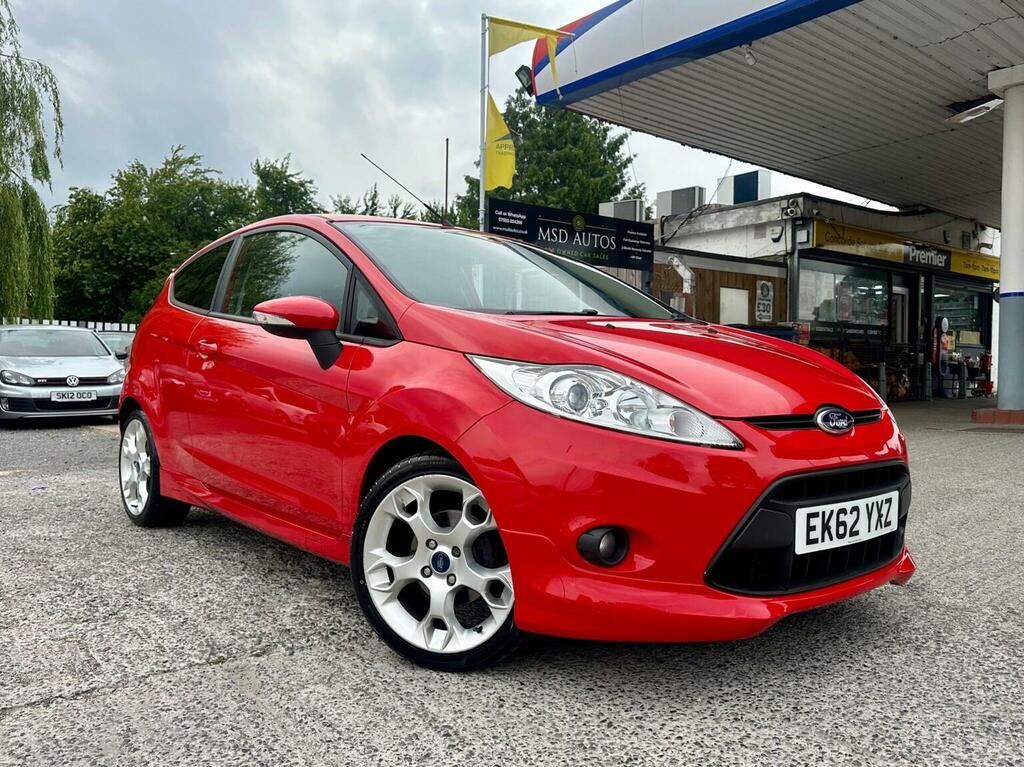 Ford Fiesta 1.6 Zetec S 2012 Red