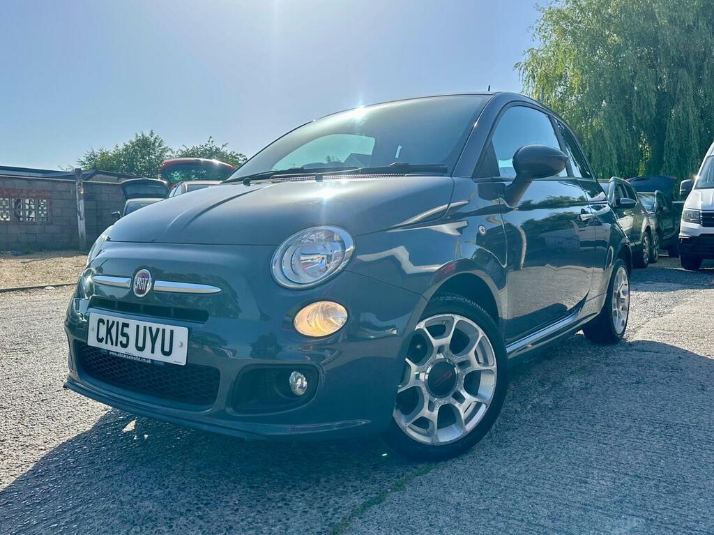 Fiat 500 1.2 S Euro 6 Ss 2015 CK15UYU Grey #5