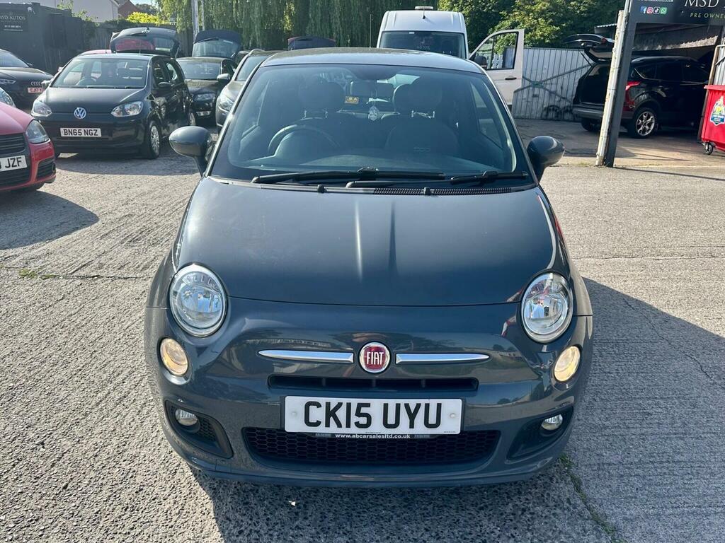 Fiat 500 1.2 S Euro 6 Ss 2015 CK15UYU Grey #4