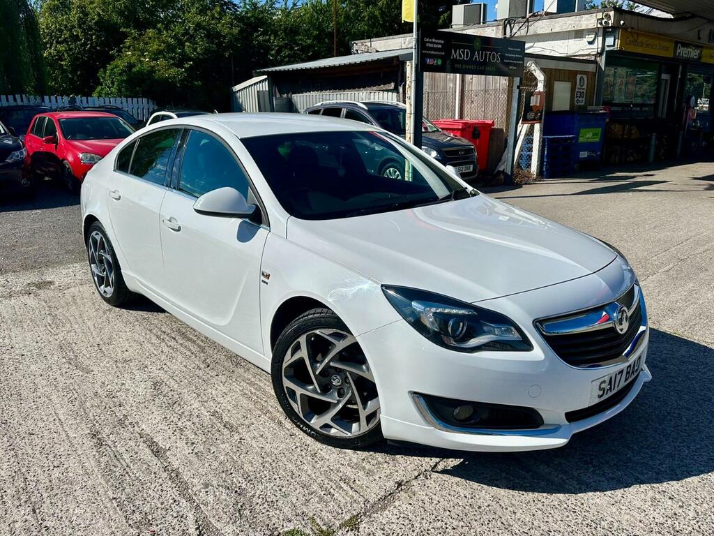 Vauxhall Insignia 1.6 Cdti Sri VX Line Nav Euro 6 Ss 2017 White #2