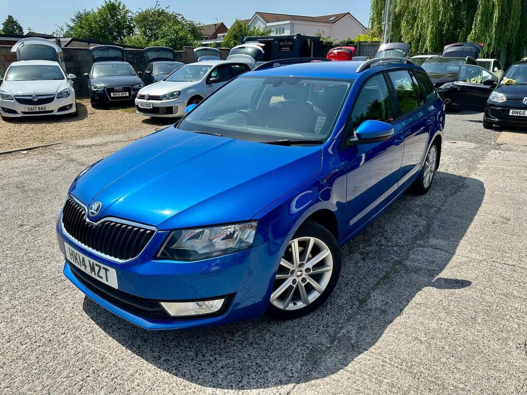Skoda Octavia 2.0 Tdi Elegance Euro 5 Ss 2014 Blue #6
