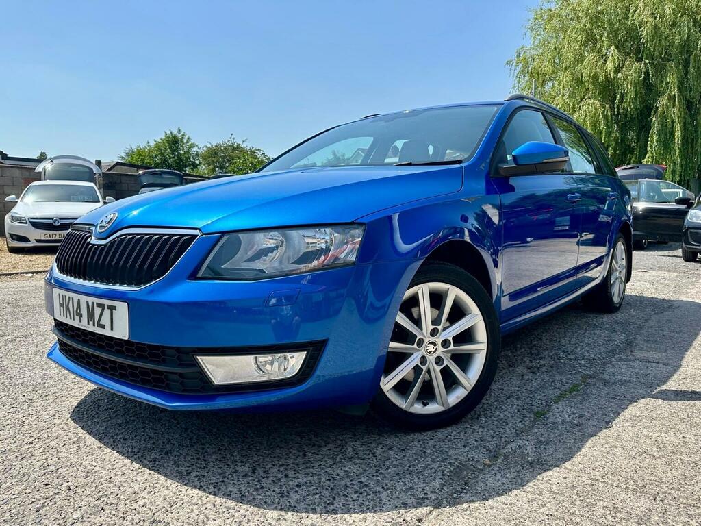 Skoda Octavia 2.0 Tdi Elegance Euro 5 Ss 2014 Blue #5