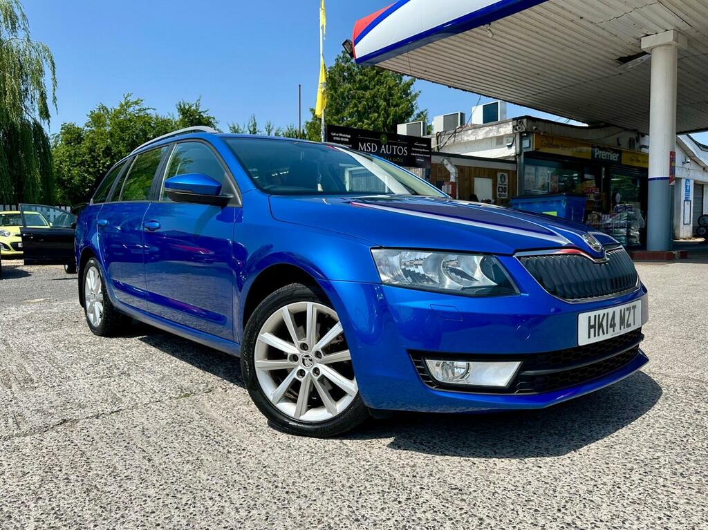 Skoda Octavia 2.0 Tdi Elegance Euro 5 Ss 2014 Blue
