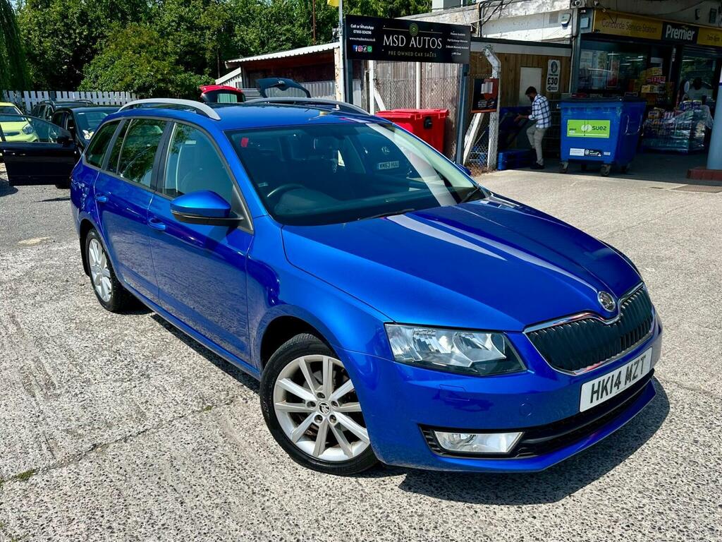 Skoda Octavia 2.0 Tdi Elegance Euro 5 Ss 2014 Blue #2