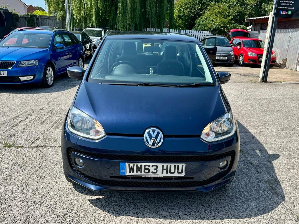 Volkswagen Up 1.0 High Up Euro 5 2014 Blue #4