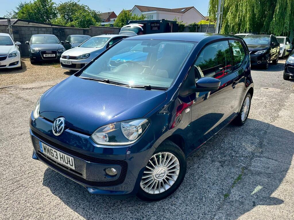 Volkswagen Up 1.0 High Up Euro 5 2014 Blue #6