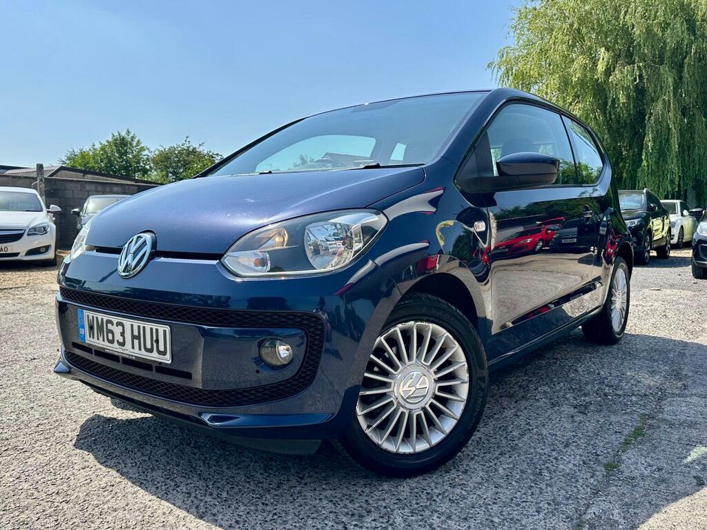 Volkswagen Up 1.0 High Up Euro 5 2014 Blue #5