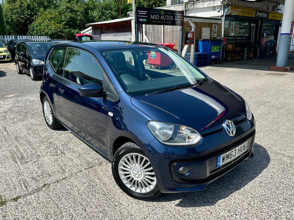 Volkswagen Up 1.0 High Up Euro 5 2014 Blue #2