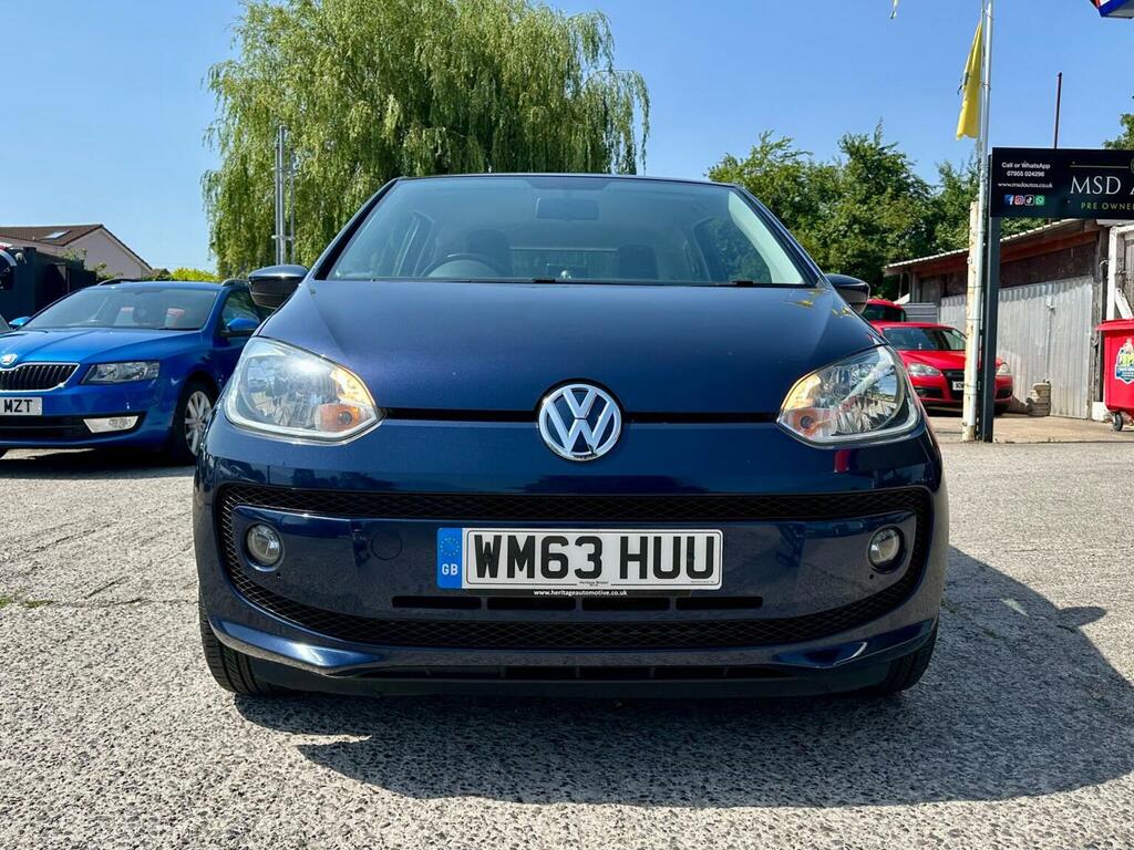 Volkswagen Up 1.0 High Up Euro 5 2014 Blue #3