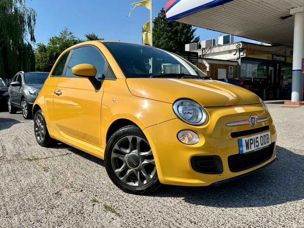 Fiat 500 1.2 S Euro 6 Ss 2015 Yellow