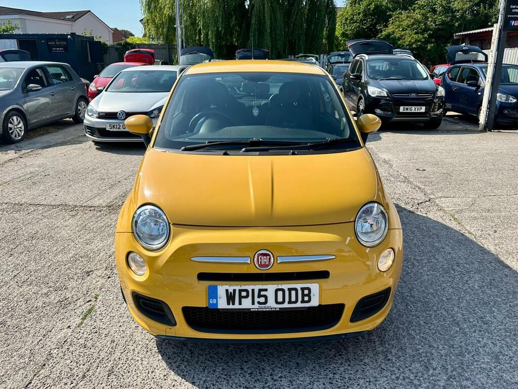 Fiat 500 1.2 S Euro 6 Ss 2015 WP15ODB Yellow #4
