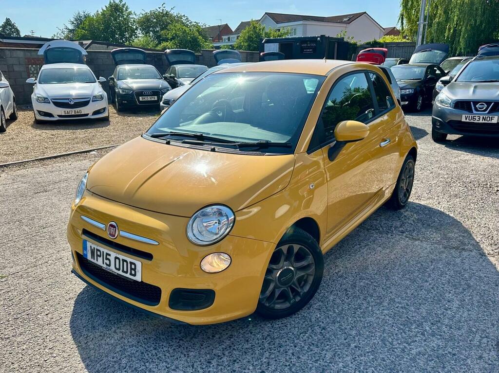 Fiat 500 1.2 S Euro 6 Ss 2015 WP15ODB Yellow #6