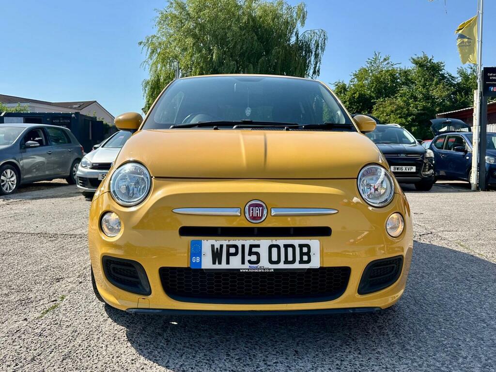 Fiat 500 1.2 S Euro 6 Ss 2015 WP15ODB Yellow #3