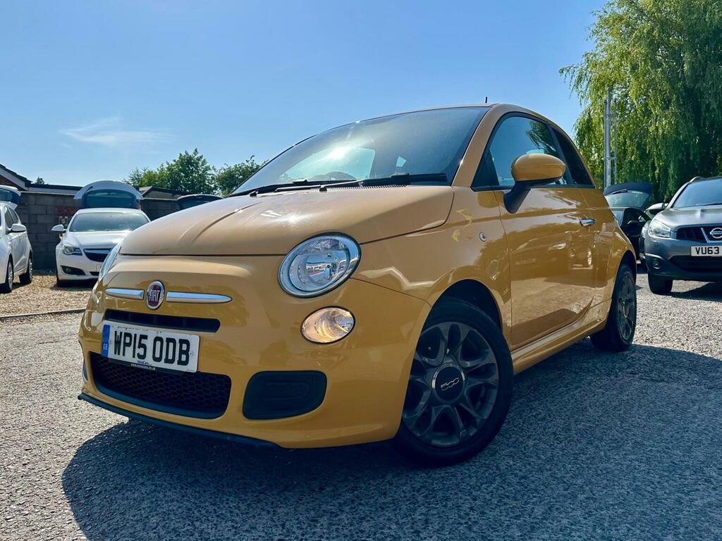 Fiat 500 1.2 S Euro 6 Ss 2015 WP15ODB Yellow #5