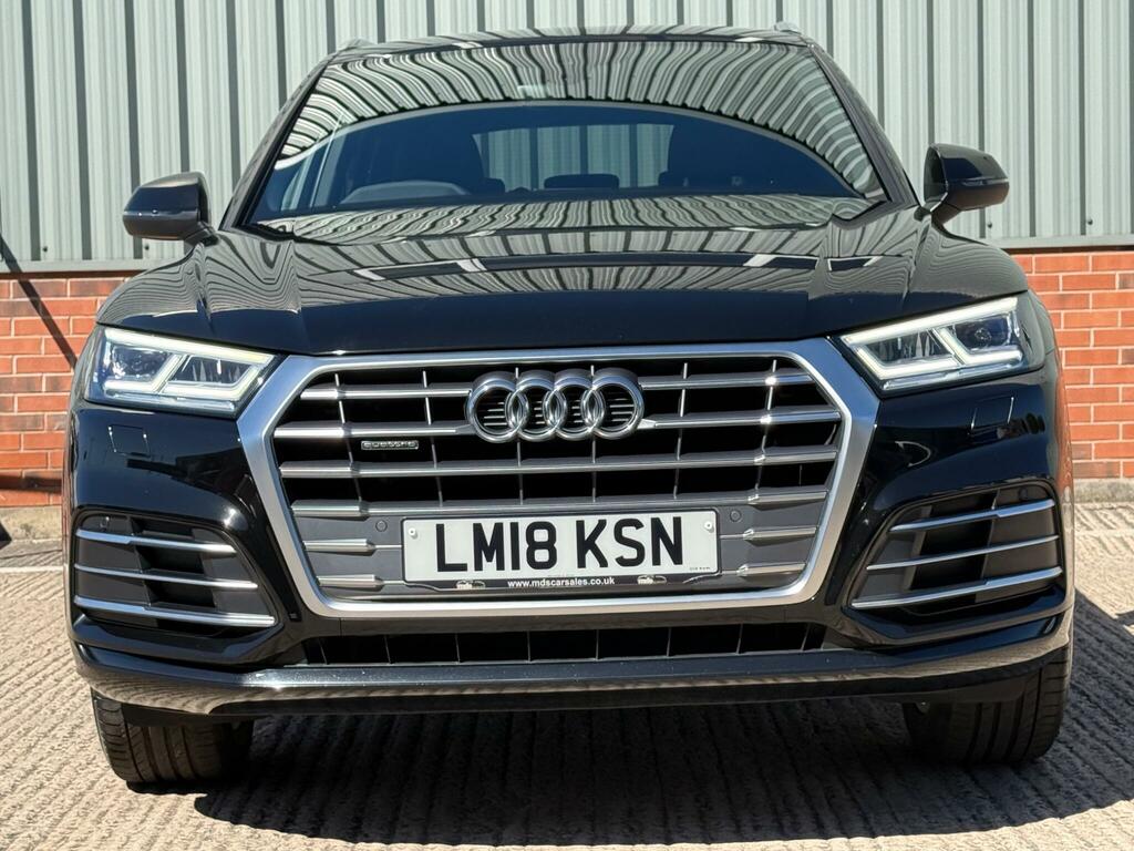 Audi Q5 2.0 Tdi S Line S Tronic Quattro Euro 6 Ss LM18KSN Black #2