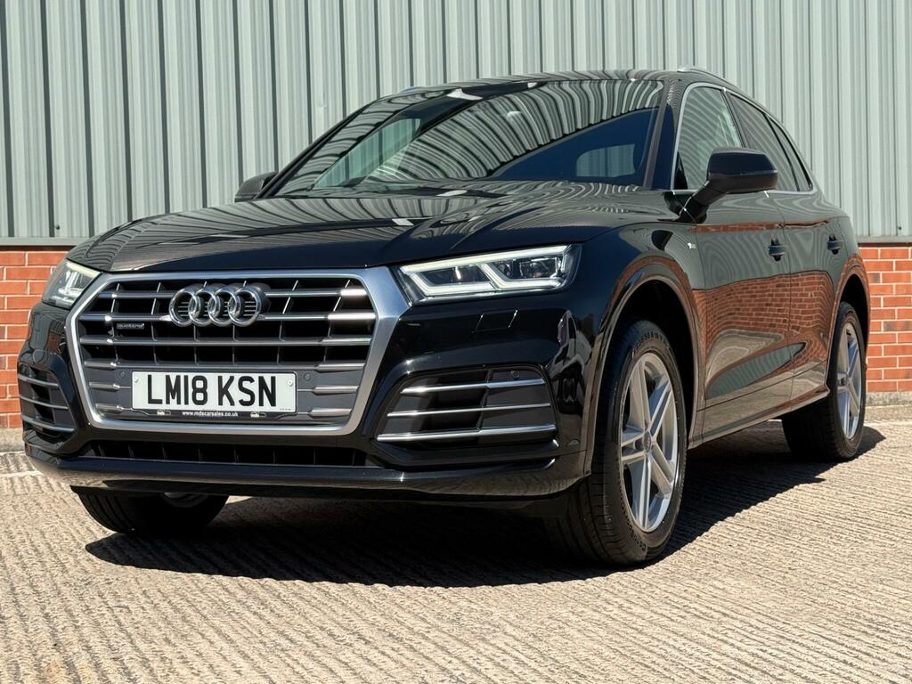 Audi Q5 2.0 Tdi S Line S Tronic Quattro Euro 6 Ss LM18KSN Black #3
