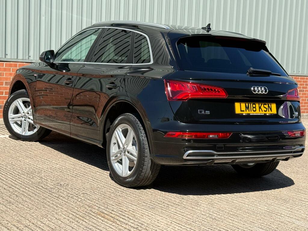 Audi Q5 2.0 Tdi S Line S Tronic Quattro Euro 6 Ss LM18KSN Black #4