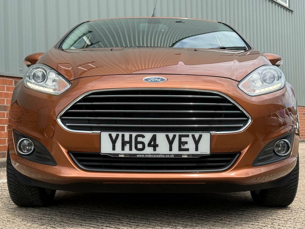 Ford Fiesta 1.6 Titanium Powershift Euro 5 Yellow #2