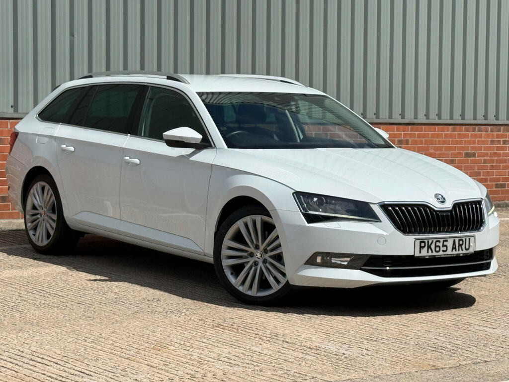 Skoda Superb 2.0 Tdi Se L Executive Dsg 6Spd Euro 6 Ss White