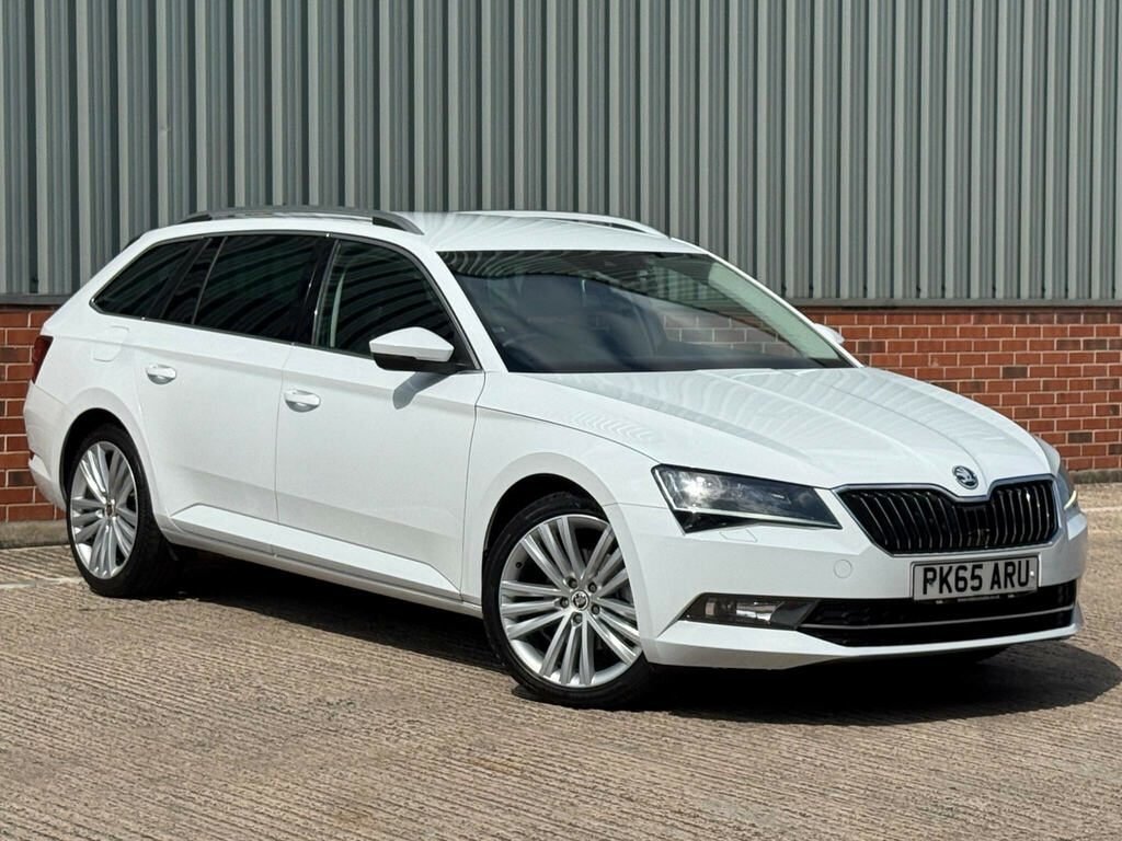 Skoda Superb 2.0 Tdi Se L Executive Dsg 6Spd Euro 6 Ss White