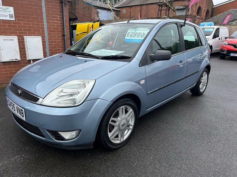 Ford Fiesta 1.6-Ghia-5dr Blue #2