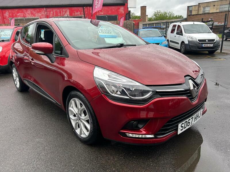 Renault Clio 1.2-16V-dynamique-nav-euro-6-5dr Red