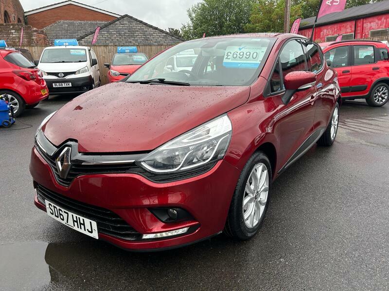 Renault Clio 1.2-16V-dynamique-nav-euro-6-5dr SD67HHJ Red #2
